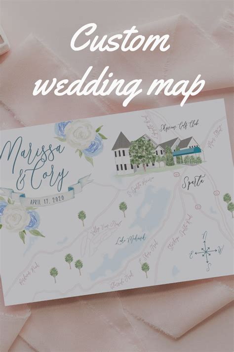 Wedding Maps Are A Huge Trend For 2021 Brides Make Your Wedding Unique
