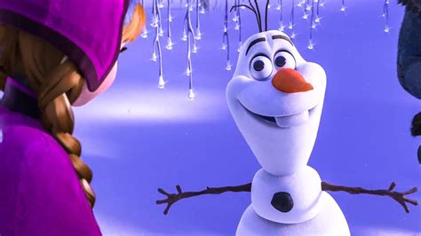 Anna And Sven Meeting Olaf Scene Frozen 2013 Movie Clip Youtube