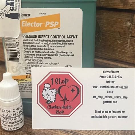 Elector Psp 1 Stop Chicken Health Shop