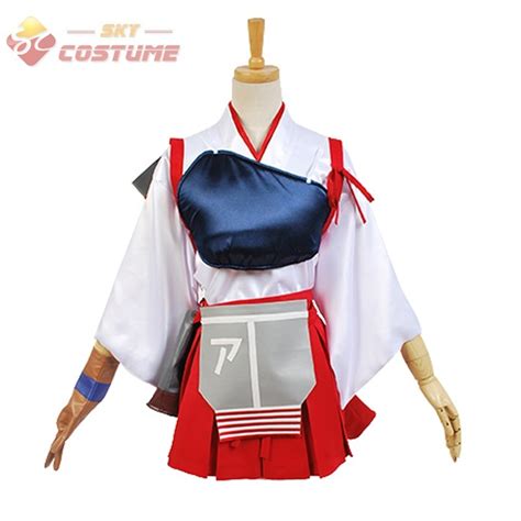 Kantai Collection Kancolle Cosplay Akagi Uniform Skirt Halloween Cosplay Costumes For Women
