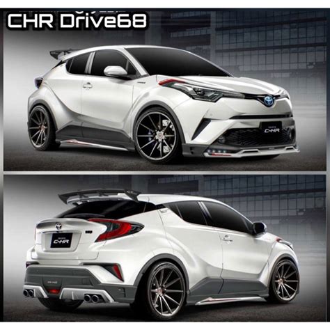 Bumper Body Kits For Toyota Chr C Hr Aerodynamic Body Kit Car Styling
