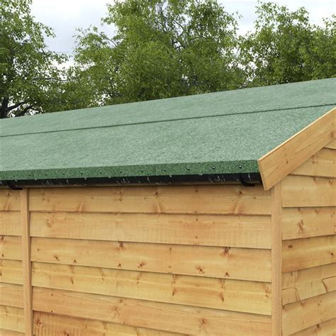 Green Mineral Shed Roofing Felt Garden Buildings Direct