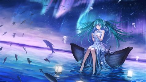 Hatsune Miku Vocaloid Anime Girl 4k Hd Anime 4k