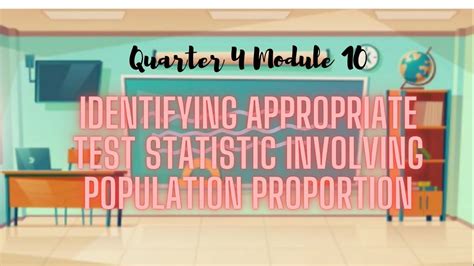 Identifying Appropriate Test Statistic Involving Population Proportion