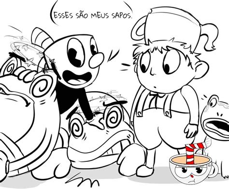 Comic Sapos Cuphead Amino PT BR Amino