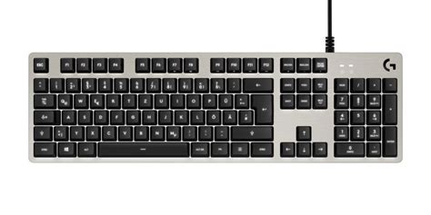 Logitech 920 008476 G413 Silver White Led Backlit Mechanical Gaming Keyboard Wootware