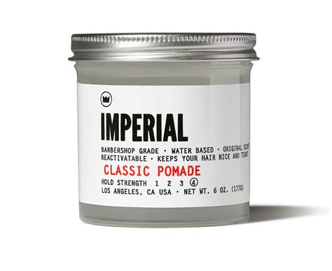 Hair gels typically dry harder than pomade, but also comb in easier. Classic Pomade | Thresherman | Water based pomade, Hair ...