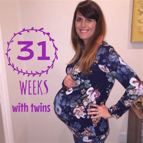 Twin Pregnancy Update 31 Weeks Pregnant With Twins Fitness Fatale