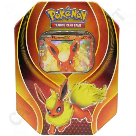 Pokémon Tin Box Flareon Ex Ps 170 Capitanstock