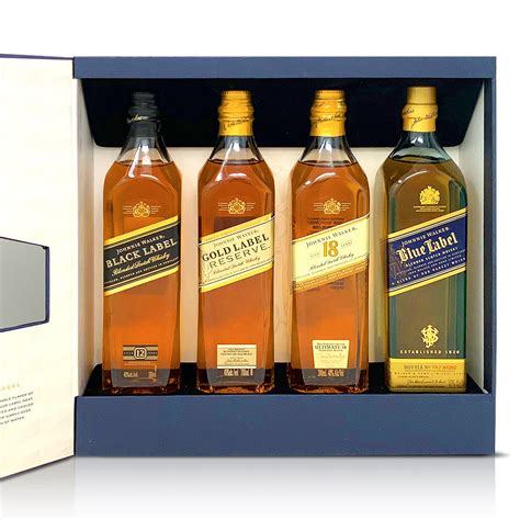 Johnnie Walker The Collection Happy Hour Set 200ml 4 Pack
