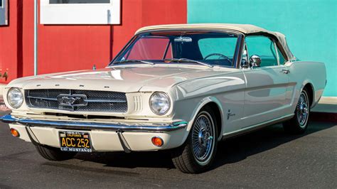 1964 12 Ford Mustang Convertible Vin 5f08u206396 Classiccom