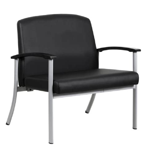 Its primary features are two pieces of a durable material, attached as back and seat to one another at a 90° or slightly greater angle, with usually the four corners of the horizontal seat attached in turn to four legs—or other parts of the seat's. Titan Bariatric XL Reception Armchair | 500 Lbs. Rated ...