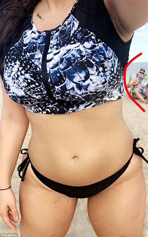 Ashley Graham Posts Series Of Sexy Bikini Clad Posts On Snapchat