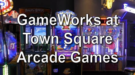 Las Vegas Gameworks At Town Square Arcade Games Youtube