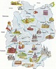 Deutschland - Blog von Deutschlehrerin | Deutschlandkarte, Landkarte ...