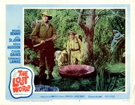 The Lost World 1960 Posters Details Four Color Comics The Lost