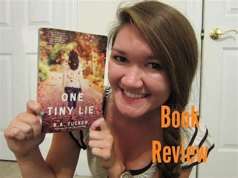 One Tiny Lie Book Review Youtube
