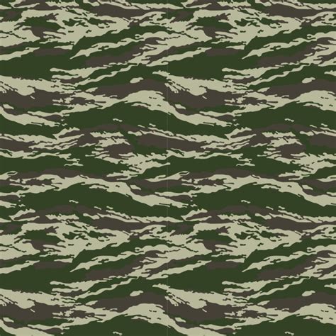 Woodland Tiger Stripe Camouflage Pattern