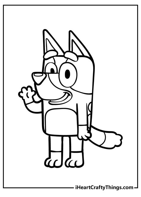 Bluey Coloring Pages Coloring Pages Cute Coloring Pages Color