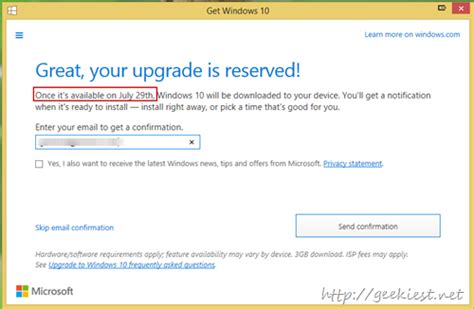 Windows 10 Release Date And How To Reserve Your Free Upgrade