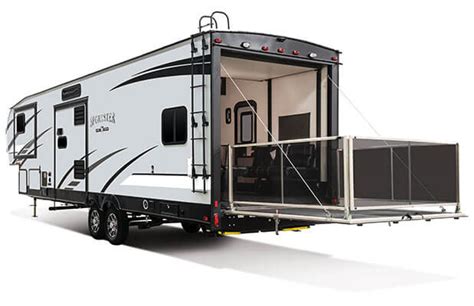 2020 Sportster Travel Trailer And Fifth Wheel Toy Hauler Features Kz Rv