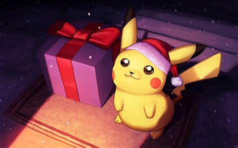 Pikachu En Navidad Fondo De Pantalla 4k Ultra Hd Id4447