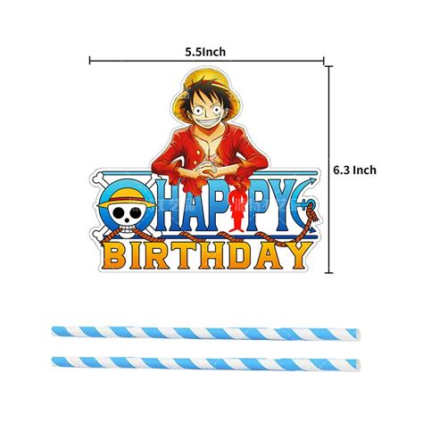One Piece Birthday Card Nuurulderry
