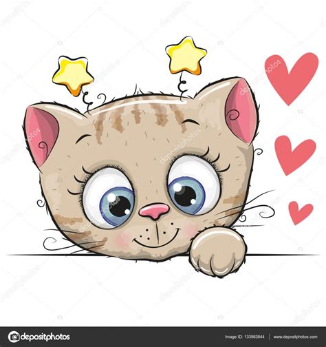 Dessin a imprimer des mignon is important information accompanied by photo and hd pictures sourced from all websites in the world. Mignon dessin animé chaton image vectorielle par Reginast777 © Illustration #133983844