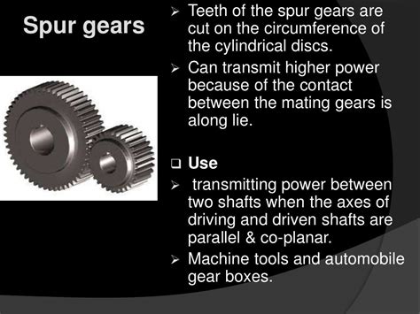 Types Of Gear Drives