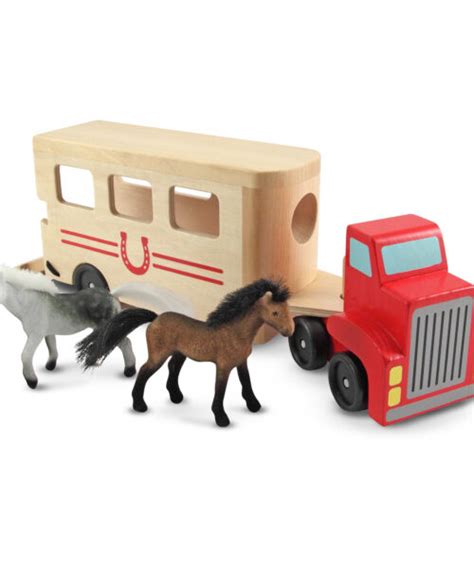 Melissa And Doug Wooden Farm And Tractor Play Set The Toys Boutique