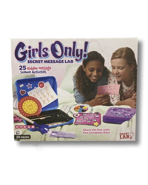 Girls Only Secret Message Lab Busy Beez Toy Box