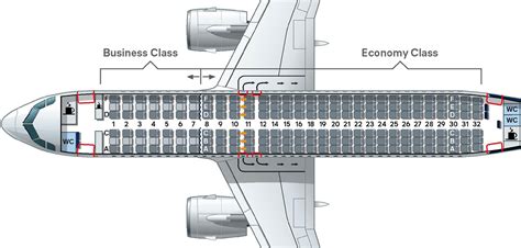 Airbus A320neo какие места лучше выбрать