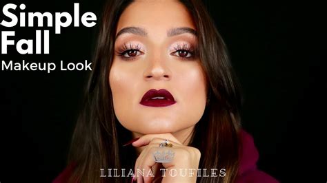 Easy Bold Lip Fall Makeup Tutorial Holiday Series 2017 Youtube