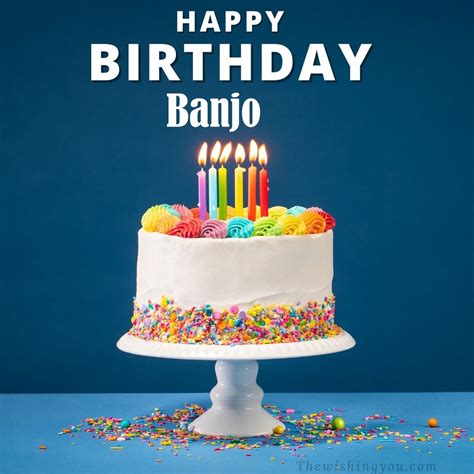 100 Hd Happy Birthday Banjo Cake Images And Shayari