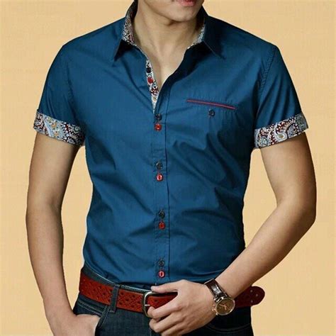 casualmensfashion slim fit mens shirts business casual shirts casual shirts for men
