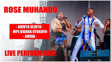Rose Muhando Live In Bujumbura Ndivyo Ulivyo Mpe Bwana Utukufu
