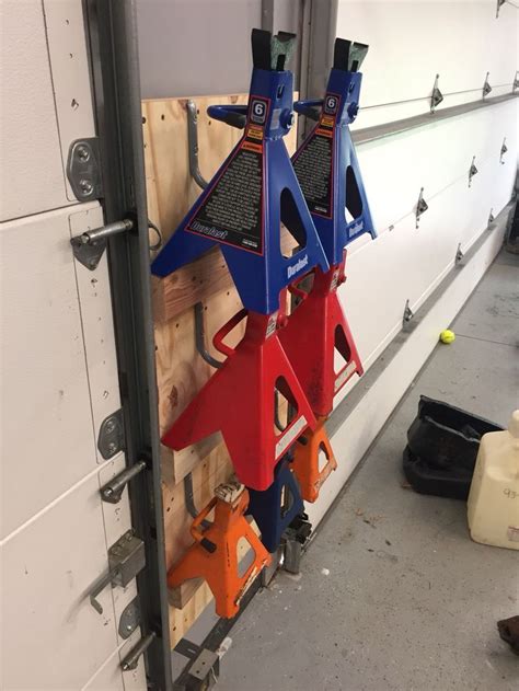 A Simple Jackstand Storage Idea I Came Up With Garage Workshop