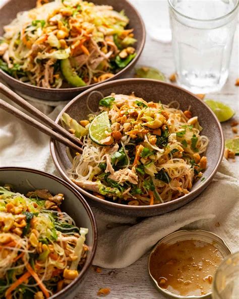 Glass Noodle Salad With Lime Cashew Crumble Tasty Made Simple