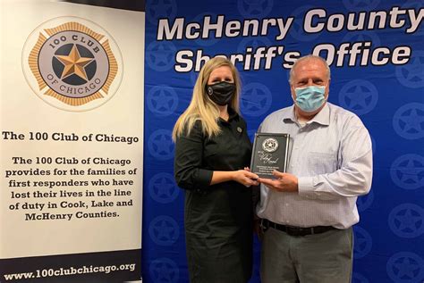 Mchenry County Sheriff Receives Award For Helping Families Of Fallen