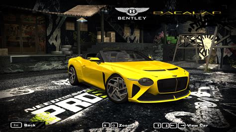 Need For Speed Most Wanted Cars By Bentley Nfscars