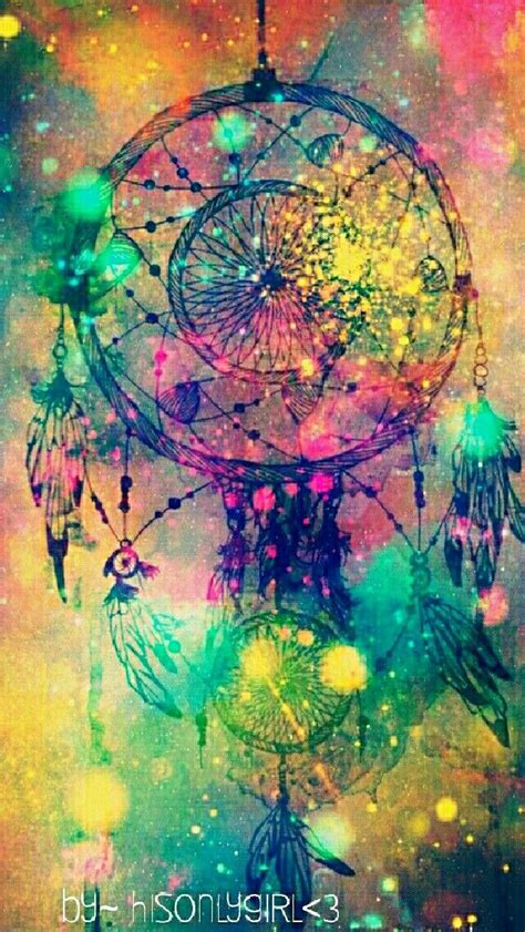 Hipster Dreamcatcher Galaxy Iphoneandroid Wallpaper I Created For The