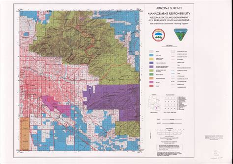 State Of Arizona Surface Management Responsibility 2000 Tucson West