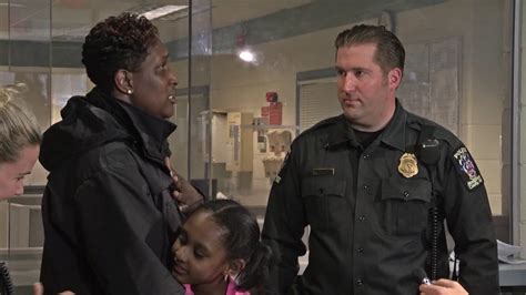 mother reunited with officer who found her special needs daughter youtube