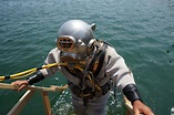 Classic Mark V deep sea suits allow diving enthusiasts to submerge back ...