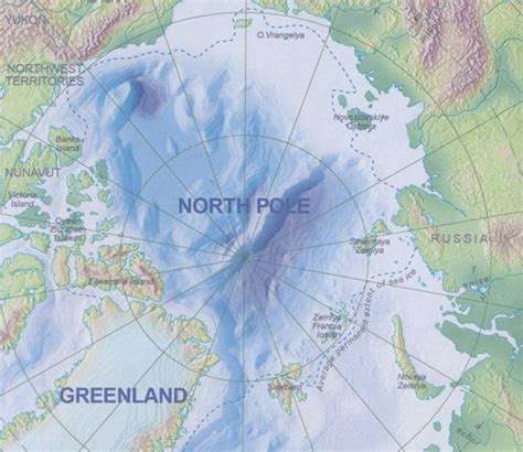 Greenland And The North Pole Map Itmb Maps Books And Travel Guides
