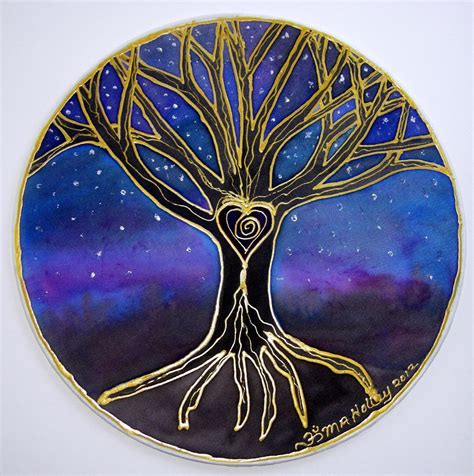 Tree Of Life Art Spiritual T Tree Mandala Tree Of Wisdom