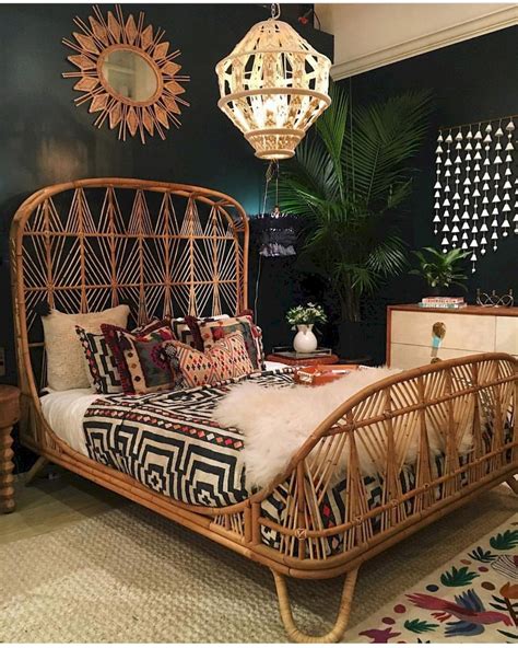 Rattan Furniture Ideas Eclectic Bedroom Eclectic Interior Design