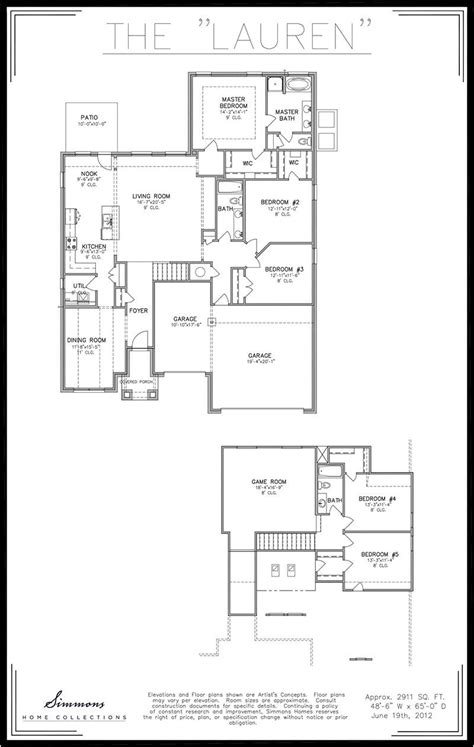 Simmons Homes Floor Plans Floorplansclick