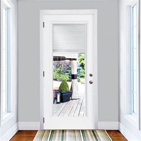 Front Door Glass Blinds A Guide To Choosing The Right Type For Your Home Glass Door Ideas
