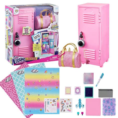 Real Littles Collectible Micro Locker With 15 Stationary Surprises